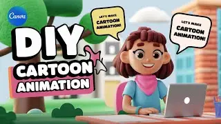 How to Create Animated Cartoon Videos in Canva (Tutorial for Beginners)