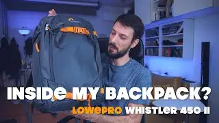 #lowepro Whistler 450 II - Cosa c'è nel mio zaino da VIDEOMAKER?