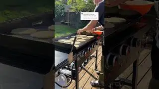 Cook Pancakes with me on the Blackstone #cookingvideo #cookwithme