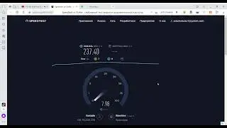 Скорость Домашнего интернета +ТВ юг телеком по кабелю