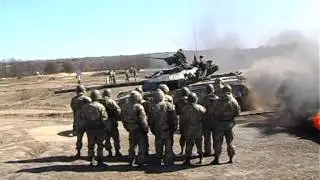 Учения на полигоне под Житомиром