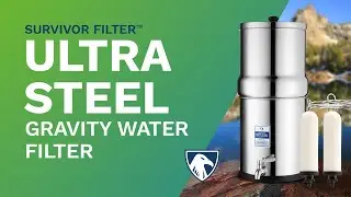 Survivor Filter Ultra Steel Gravity Water Filter