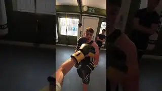 POV boxing sparring 
