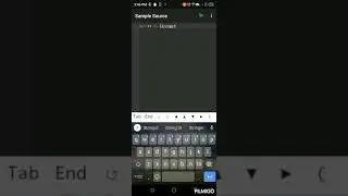 How to use input print and variable in QBASIC from ANDROID MOBILE