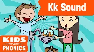 Kk | Fun Phonics | How to Read | Made by Kids vs Phonics