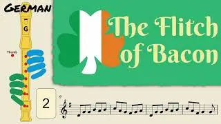 The Flitch of Bacon | German Soprano Recorder Tutorial by Notes to Play
