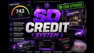 “SD Credit System 💳 | Realistic Loans, Credit Scores & Financing | GTA RP”