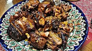 Saftige Haxe im Tandoor