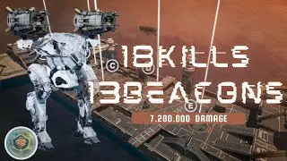 [WR]🔥18Kills 13Beacons - Mk2 Gameplay | War Robots