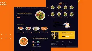 Responsive Restaurant  Website Design Tutorial in React.js with Modern UI and UX