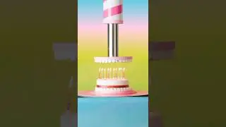 Crushing Candy Crush Birthday Cake 🎂 | #shorts #birthday #birthdaycake