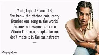 24kGoldn - Mood (Remix) [Lyrics] Ft. Justin Bieber, iann dior & J Balvin