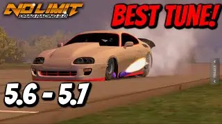 FASTEST SUPRA TUNE! 5.6 - 5.7 1/4 Mile | No Limit Drag Racing 2.0