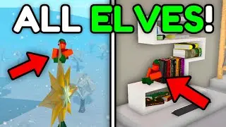 ALL ELF LOCATIONS! - Bloxburg Elf Hunt 2023