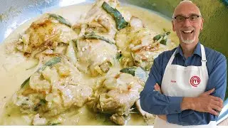 POLLO IN FRICASSEA - Ricetta Facile