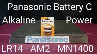 Panasonic Battery Alkaline Power C - LR14 - AM2 - MN1400 001
