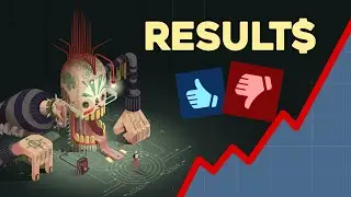 Results of our Game's Release On Steam
