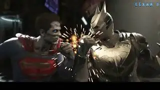 Injustice 2 - Бизарро против Бэтмена - Intros & Clashes (rus)