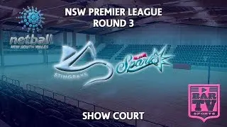 2018 Samsung Premier League Round 3 - U20s/Opens - Showcourt - Stingrays v UTS Sparks