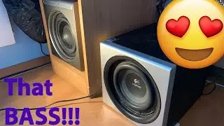 Logitech z2300 & Edifier s530D Bass Test
