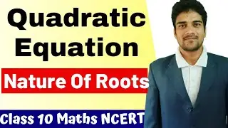 Nature of roots | Quadratic equation | Class 10 NCERT Unit 4.3  4.4 | Virtual Vidya