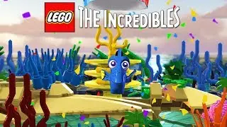 LEGO The Incredibles - How to Unlock Dory from Finding Nemo and Swing Mode Red Brick