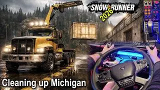 Snowrunner Operating HORI Truck 2Joysticks & Button Box, Gameplay simple & easy! |