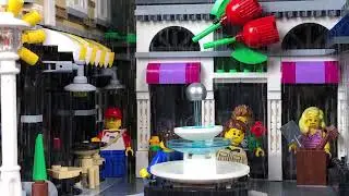 LEGO Dinosaurs | Tyrannosaurus vs. Tyrannosaurus | Dinosaur Cartoons | LEGO Jurassic World
