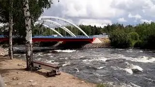 Прогулка по набережной Вуоксы 2 июля 2020г. Карельский перешеек )