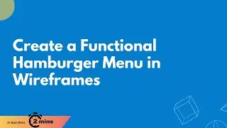 Create a Functional Hamburger Menu