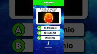 🌎 Quiz conhecimentos gerais!