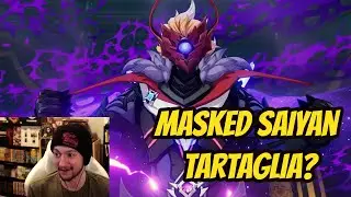 Genshin Impact - Masked Saiyan Tartaglia Reaction | BunPlusUltra