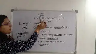 List Python|How to remove element from the list | remove method