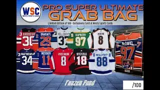 Break #4755,56,57 | FROZEN POND / WSC PRO JERSEY EDITION | MYSTERY BOX /100 | TEAM RANDOM.TRIPLE UP