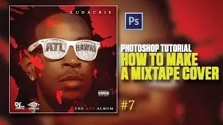 Photoshop Tutorial: How To Make A Mixtape Cover #7