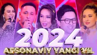 VIA Marokand, Dilnoz, Husan, Zuhra Soliyeva, Jasmin... AFSONAVIY YANGI YIL 2024 RTV TELEKANALIDA