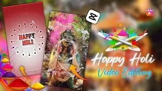 holi reels video editing | holi video editing | happy holi video edit | Holi 2024 | Holi editing🔥