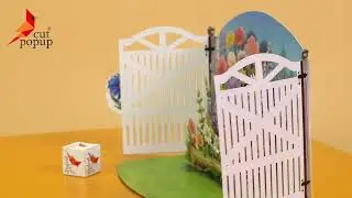 Flower Garden Pop-up 3D Greeting Cards
