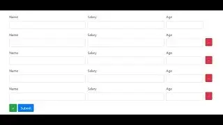 Multiple form elements create and remove |Dynamic form create | Angular forms  Angular 2-4-5-6-7-8