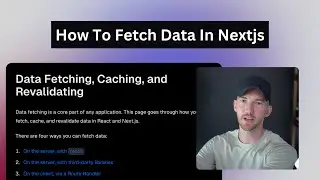How To PROPERLY Fetch Data In Nextjs 14 | Lee Rob Explains