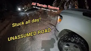 Wednesday Winch Out - working dude in Dodge Ram #offroadrecovery #toyota #recovery #truck