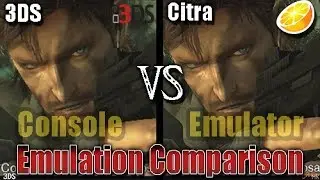 Nintendo 3DS vs Citra - Part 3 (Emulator vs Console - Comparison) [240p vs 4K]