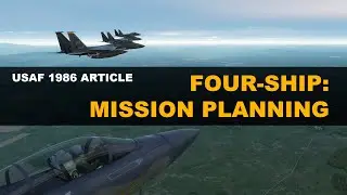 Four Ship: Mission Planning  - US AF 1986 Article