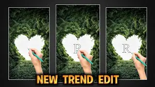 Name Latter Video Editing | Natural Hand Drawing Name Latter Video Editing