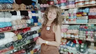 Крючком и спицами : сарафан из Yarn Art TAHITI .