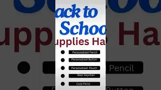 Back to School Supplies Haul #backtoschool #schoolsupplies #smallbusiness