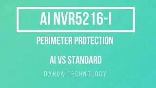 Dahua Technology AI. DH-NVR5216-I perimeter protection
