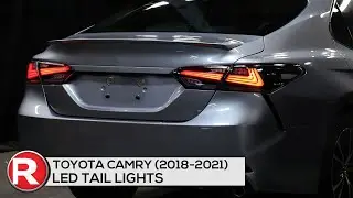 DIY Install Spec-D Tail Lights Toyota Camry (18 19 20 21) Sequential LED w/ Breathing Effect