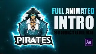 Mascot/Esports Logo Intro Tutorial - After Effects CC 2017, How to make Gaming Intro for Twitch