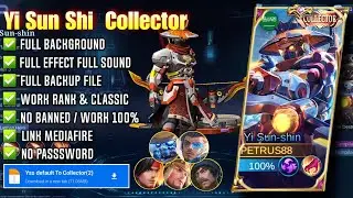 Script Skin Yi Sun Shin Collector • Full effect voice • No Passsword • New Pacth
